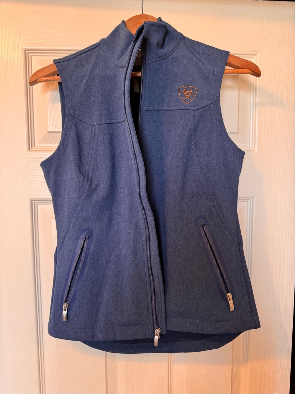 Ariat Blue Women's Softshell Vest XS